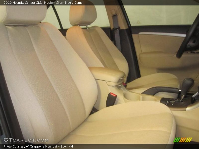 Medium Silver Blue / Camel 2010 Hyundai Sonata GLS