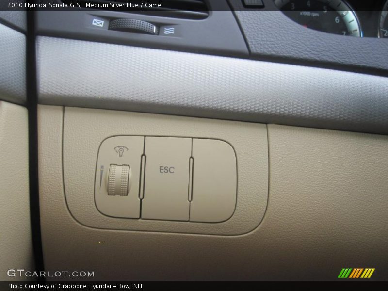 Medium Silver Blue / Camel 2010 Hyundai Sonata GLS