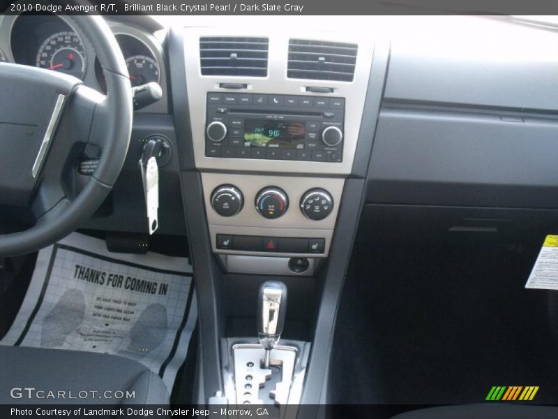 Brilliant Black Crystal Pearl / Dark Slate Gray 2010 Dodge Avenger R/T