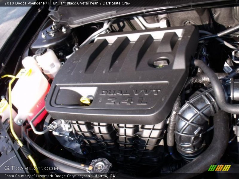 Brilliant Black Crystal Pearl / Dark Slate Gray 2010 Dodge Avenger R/T