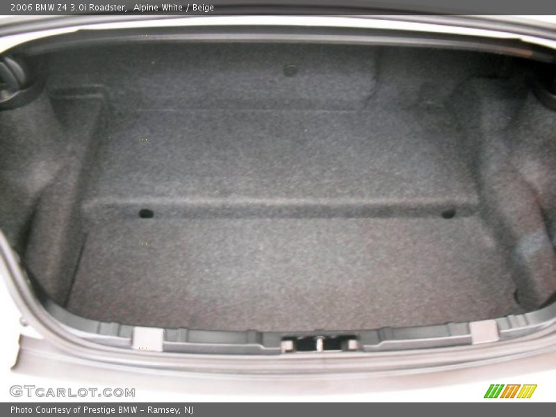 Alpine White / Beige 2006 BMW Z4 3.0i Roadster