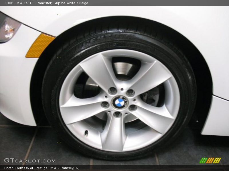 Alpine White / Beige 2006 BMW Z4 3.0i Roadster