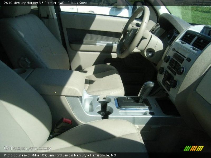 Black / Stone 2010 Mercury Mariner V6 Premier 4WD