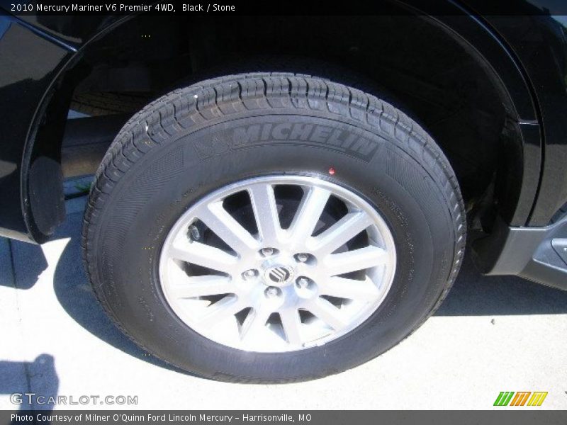 Black / Stone 2010 Mercury Mariner V6 Premier 4WD