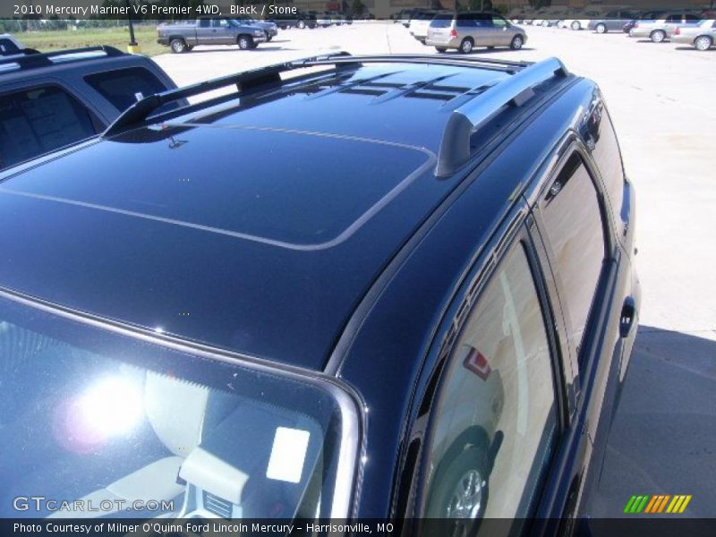 Black / Stone 2010 Mercury Mariner V6 Premier 4WD