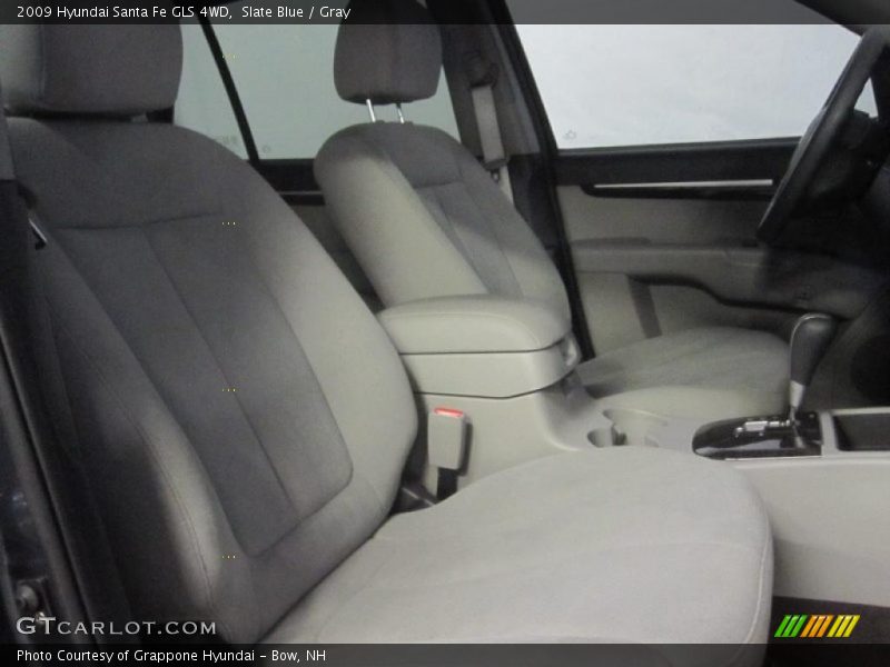 Slate Blue / Gray 2009 Hyundai Santa Fe GLS 4WD