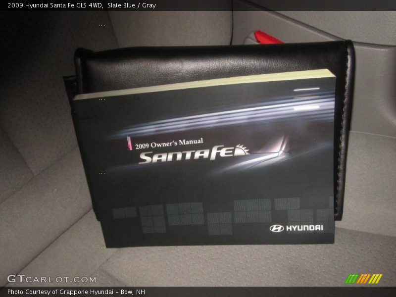 Slate Blue / Gray 2009 Hyundai Santa Fe GLS 4WD