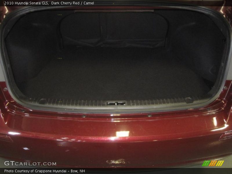 Dark Cherry Red / Camel 2010 Hyundai Sonata GLS