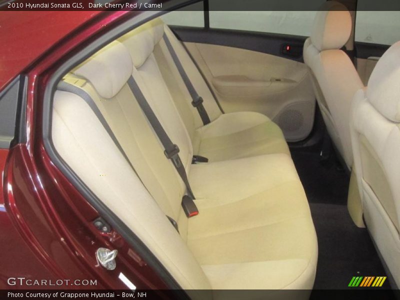 Dark Cherry Red / Camel 2010 Hyundai Sonata GLS