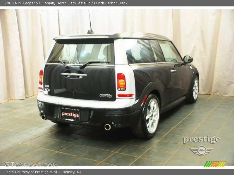 Astro Black Metallic / Punch Carbon Black 2008 Mini Cooper S Clubman