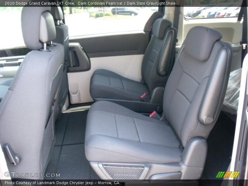 Dark Cordovan Pearlcoat / Dark Slate Gray/Light Shale 2010 Dodge Grand Caravan SXT Crew
