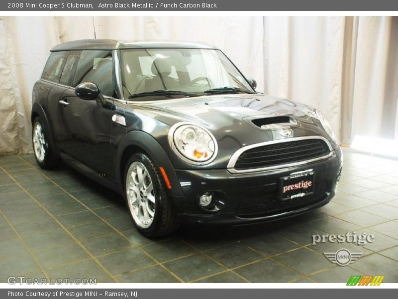 Astro Black Metallic / Punch Carbon Black 2008 Mini Cooper S Clubman