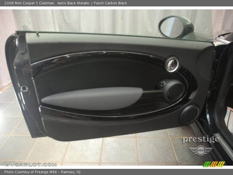 Astro Black Metallic / Punch Carbon Black 2008 Mini Cooper S Clubman