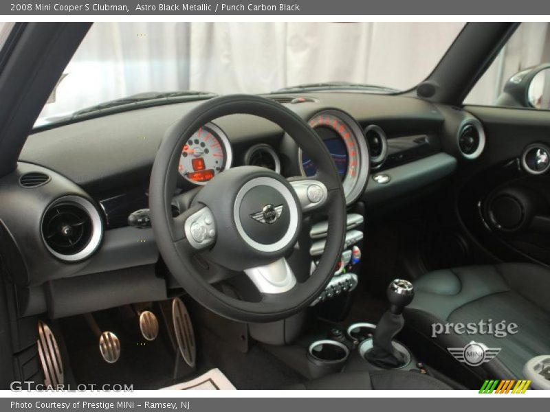 Astro Black Metallic / Punch Carbon Black 2008 Mini Cooper S Clubman