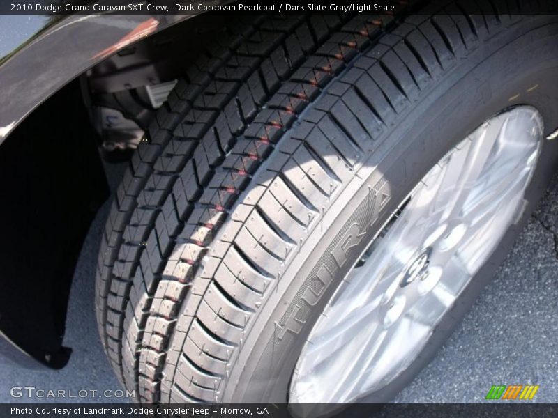Dark Cordovan Pearlcoat / Dark Slate Gray/Light Shale 2010 Dodge Grand Caravan SXT Crew