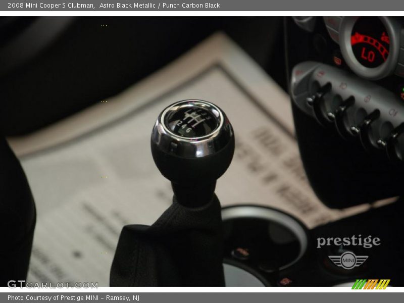 Astro Black Metallic / Punch Carbon Black 2008 Mini Cooper S Clubman