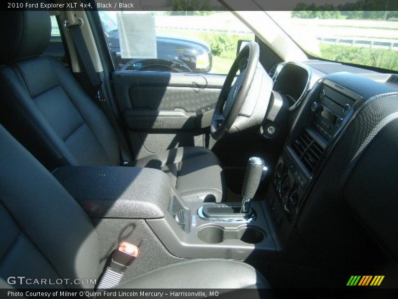 Black / Black 2010 Ford Explorer XLT 4x4