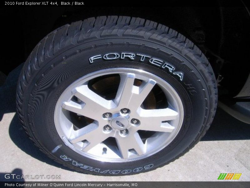 Black / Black 2010 Ford Explorer XLT 4x4