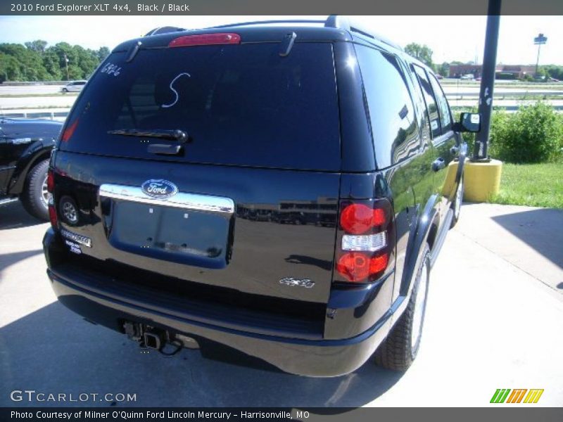Black / Black 2010 Ford Explorer XLT 4x4
