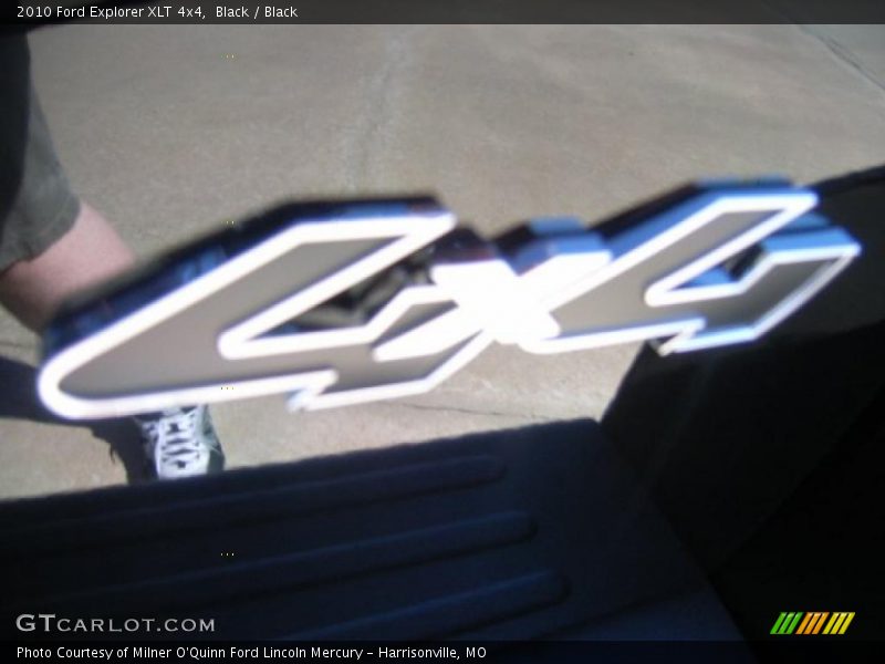 Black / Black 2010 Ford Explorer XLT 4x4