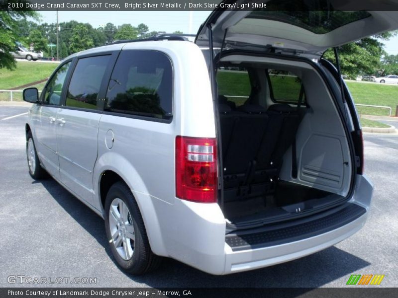 Bright Silver Metallic / Dark Slate Gray/Light Shale 2010 Dodge Grand Caravan SXT Crew