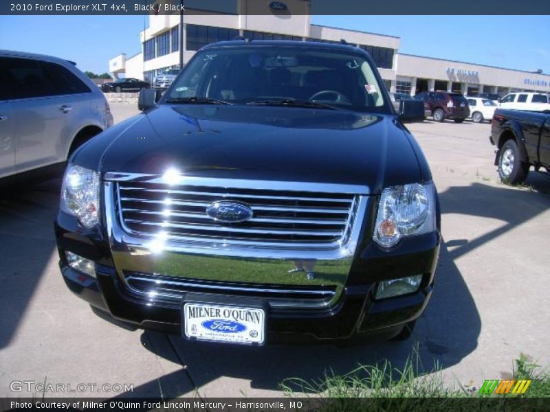 Black / Black 2010 Ford Explorer XLT 4x4