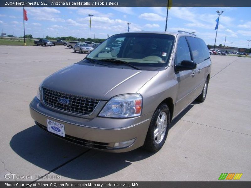 Arizona Beige Metallic / Pebble Beige 2004 Ford Freestar SEL
