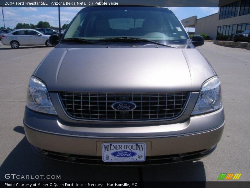 Arizona Beige Metallic / Pebble Beige 2004 Ford Freestar SEL