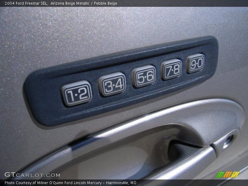 Arizona Beige Metallic / Pebble Beige 2004 Ford Freestar SEL