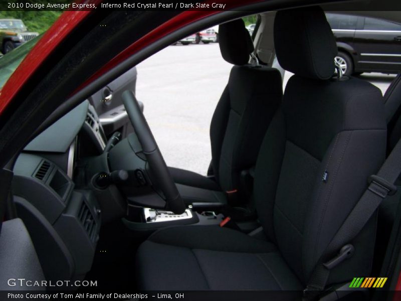 Inferno Red Crystal Pearl / Dark Slate Gray 2010 Dodge Avenger Express