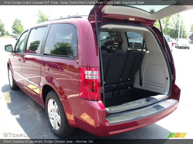 Deep Cherry Red Crystal Pearl / Dark Slate Gray/Light Shale 2010 Dodge Grand Caravan SXT Crew
