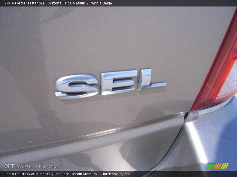 Arizona Beige Metallic / Pebble Beige 2004 Ford Freestar SEL