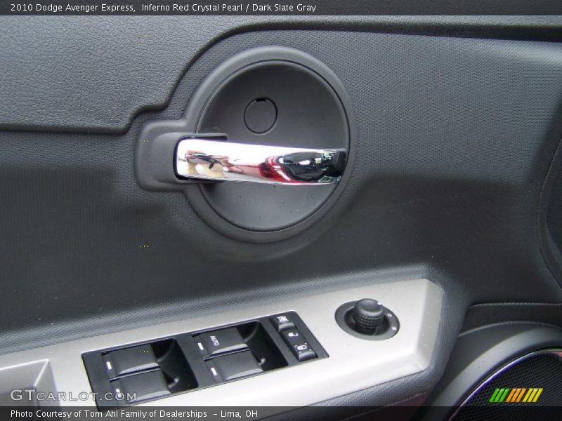 Inferno Red Crystal Pearl / Dark Slate Gray 2010 Dodge Avenger Express