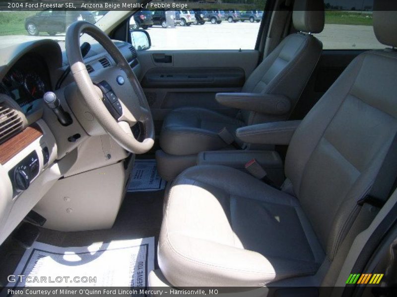 Arizona Beige Metallic / Pebble Beige 2004 Ford Freestar SEL