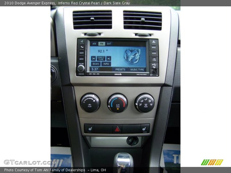 Inferno Red Crystal Pearl / Dark Slate Gray 2010 Dodge Avenger Express