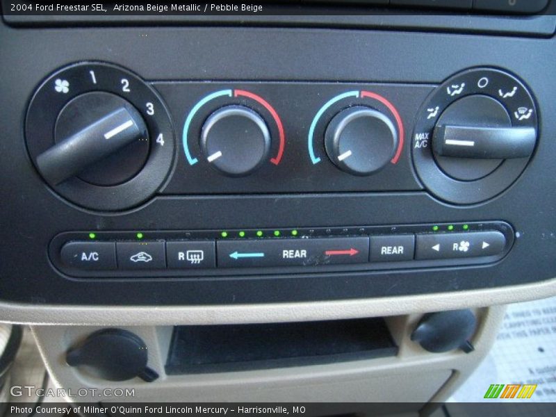 Arizona Beige Metallic / Pebble Beige 2004 Ford Freestar SEL