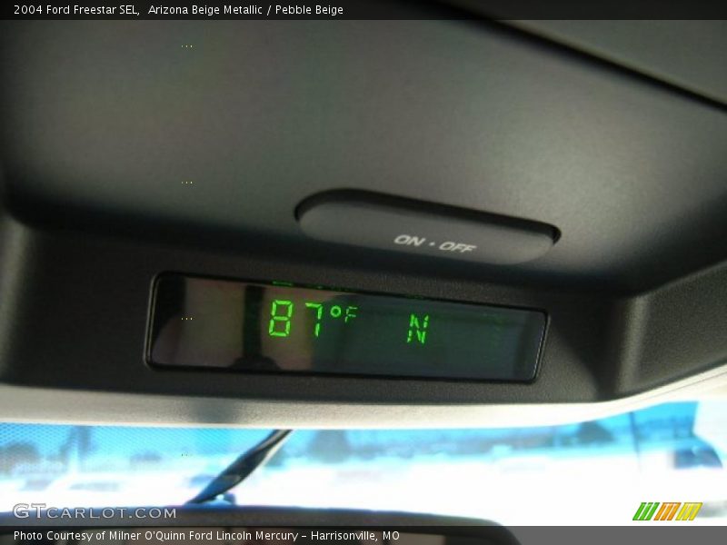 Arizona Beige Metallic / Pebble Beige 2004 Ford Freestar SEL