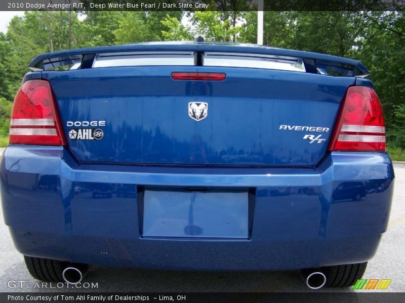 Deep Water Blue Pearl / Dark Slate Gray 2010 Dodge Avenger R/T