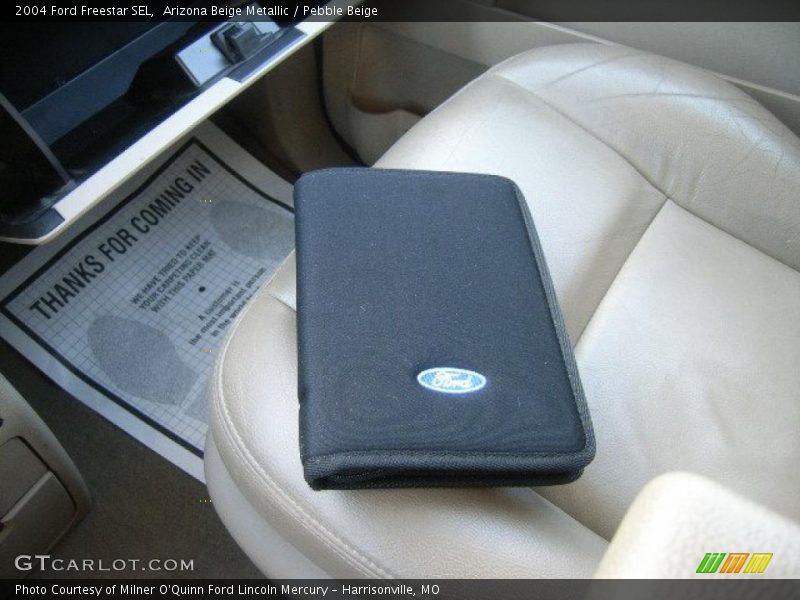 Arizona Beige Metallic / Pebble Beige 2004 Ford Freestar SEL