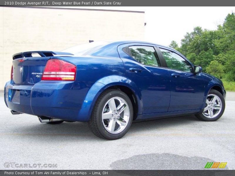 Deep Water Blue Pearl / Dark Slate Gray 2010 Dodge Avenger R/T