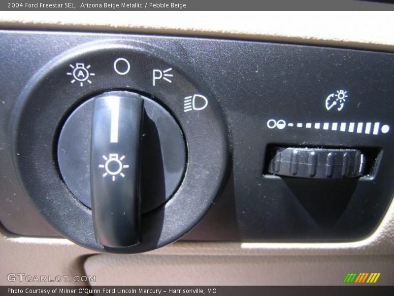 Arizona Beige Metallic / Pebble Beige 2004 Ford Freestar SEL