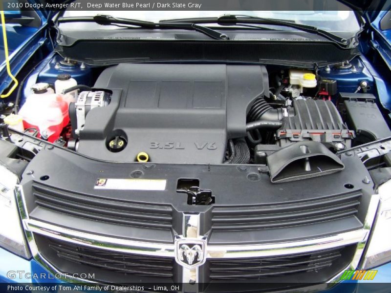 Deep Water Blue Pearl / Dark Slate Gray 2010 Dodge Avenger R/T