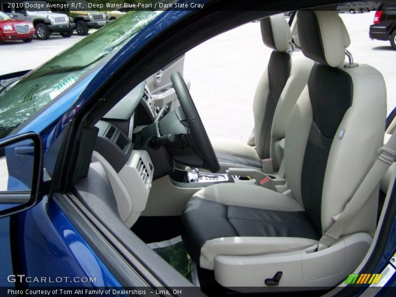 Deep Water Blue Pearl / Dark Slate Gray 2010 Dodge Avenger R/T