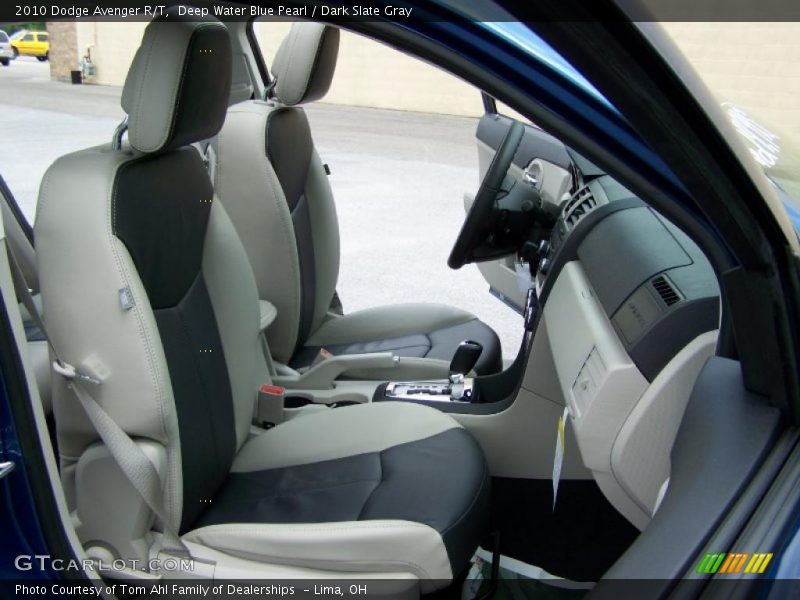 Deep Water Blue Pearl / Dark Slate Gray 2010 Dodge Avenger R/T