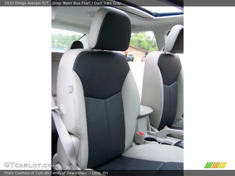 Deep Water Blue Pearl / Dark Slate Gray 2010 Dodge Avenger R/T