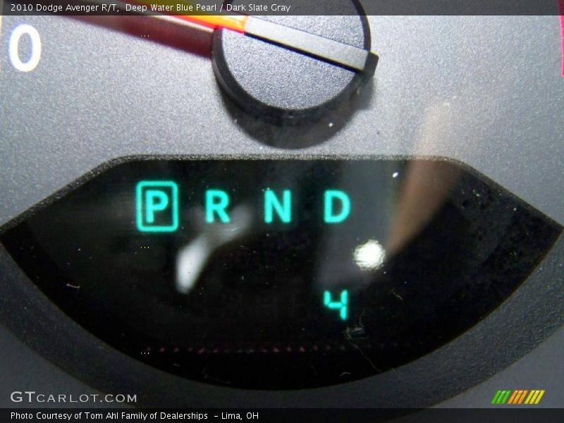Deep Water Blue Pearl / Dark Slate Gray 2010 Dodge Avenger R/T