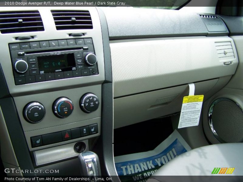 Deep Water Blue Pearl / Dark Slate Gray 2010 Dodge Avenger R/T
