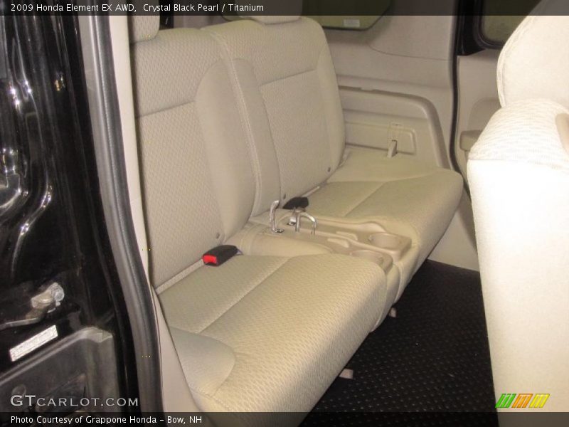 Crystal Black Pearl / Titanium 2009 Honda Element EX AWD