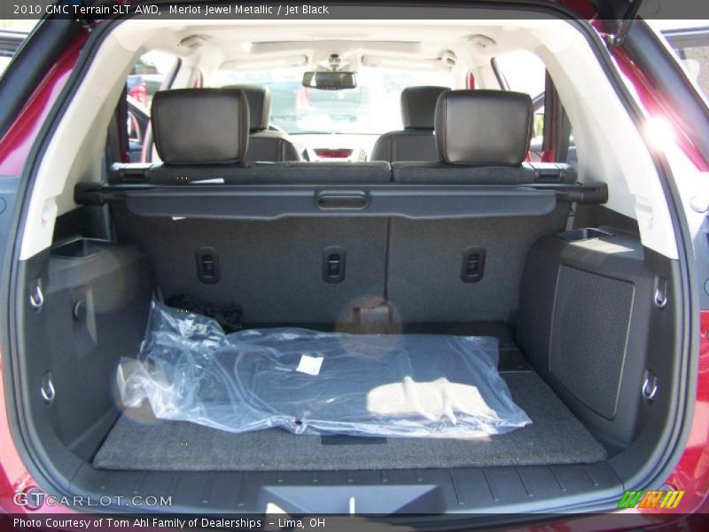 Merlot Jewel Metallic / Jet Black 2010 GMC Terrain SLT AWD