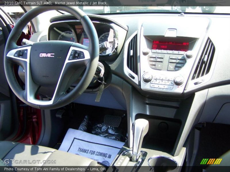 Merlot Jewel Metallic / Jet Black 2010 GMC Terrain SLT AWD